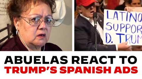 Biden For President - Abuelas React To Trump's Spanish Ads
